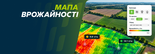 Мапа врожайності